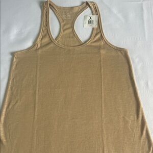 Sexy Basics Women's Tan Sleeveless Top. Size S.